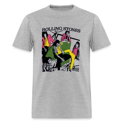 Rolling Stones Shirt - heather gray