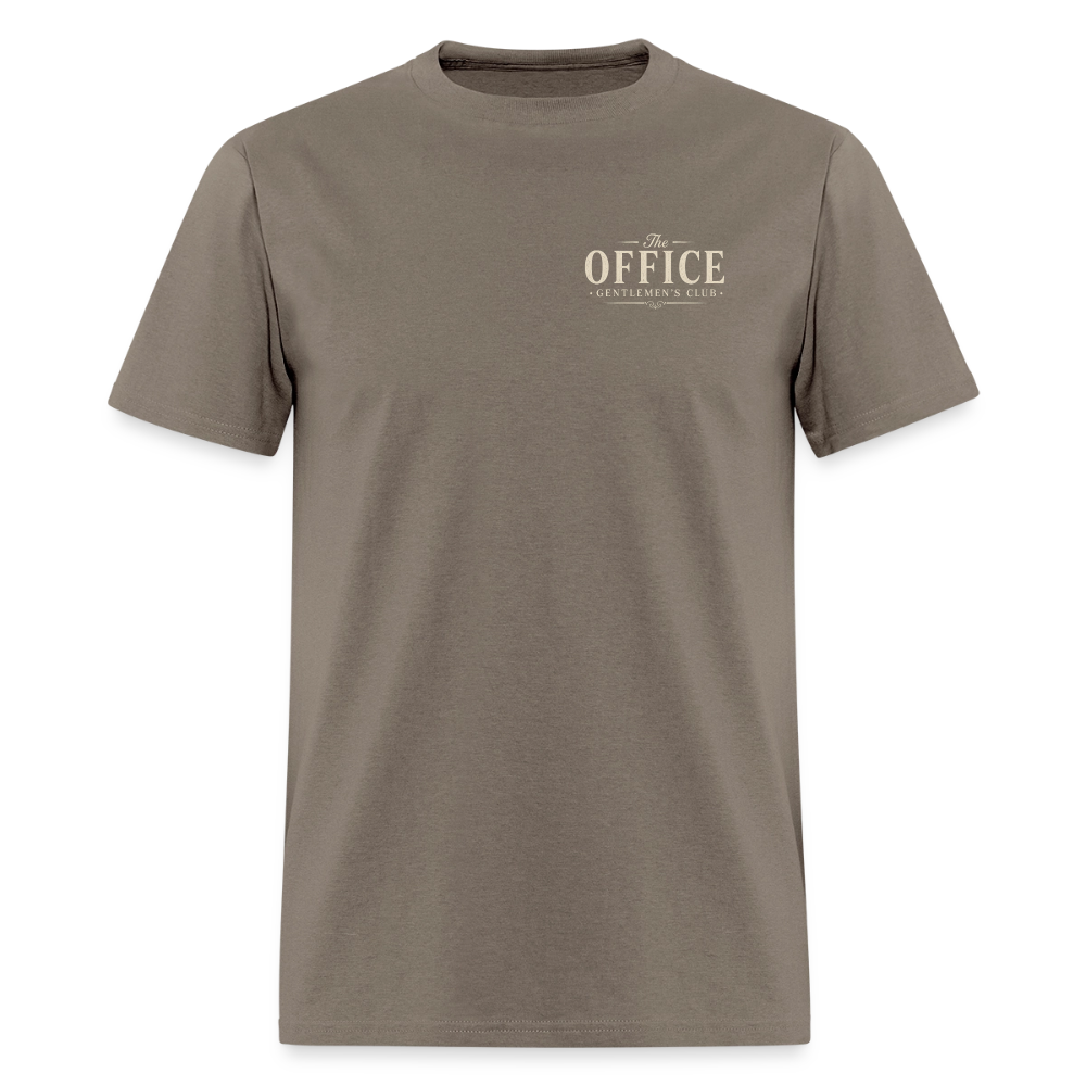 "The Office" Gentlemen's Club Tee - safari
