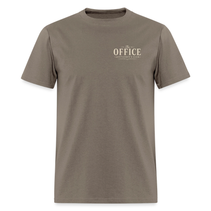 "The Office" Gentlemen's Club Tee - safari