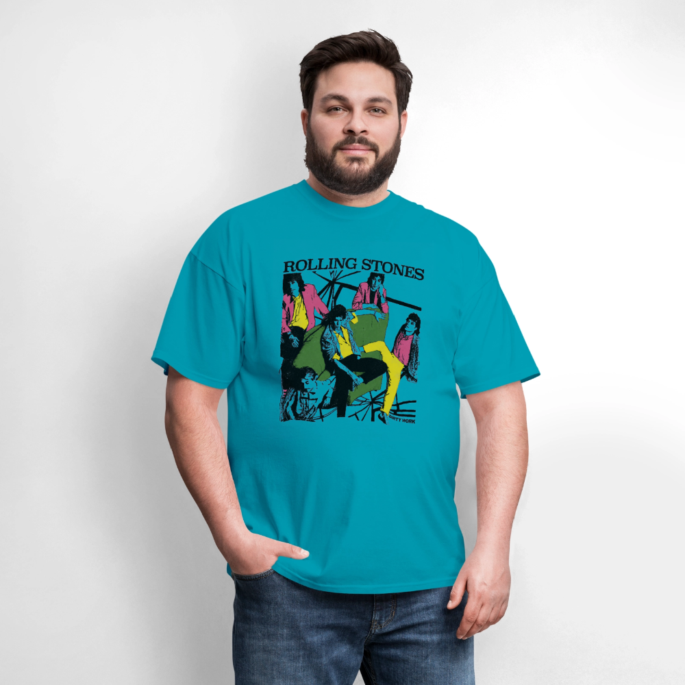 Rolling Stones Shirt - turquoise