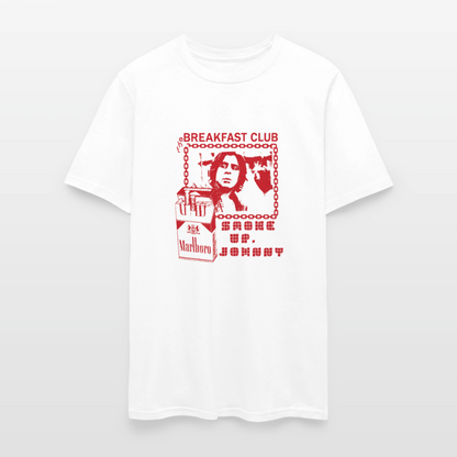 "Smoke Up Johnny" Shirt - white