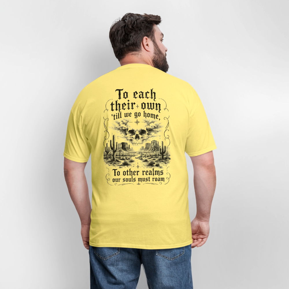 Turtles All the Way Down Tee - cornsilk