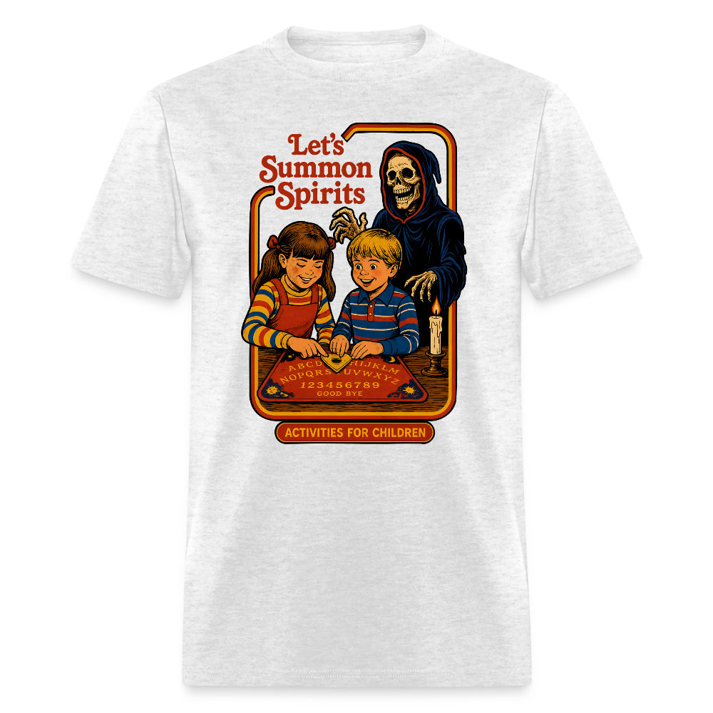 Let's Summon Spirits Shirt - light heather gray