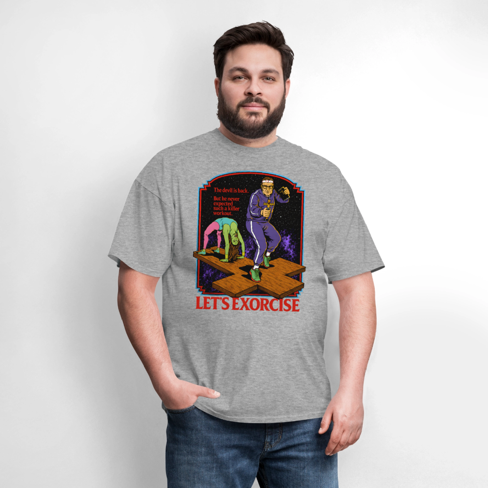 Exorcise the Demons Shirt - heather gray