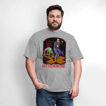 Exorcise the Demons Shirt - heather gray