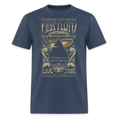 Pink Floyd Radio City Tour Shirt -  blue dusk