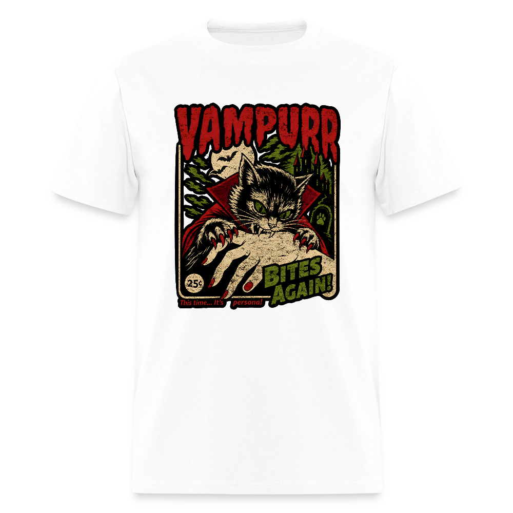 Vampurr Bites Again Shirt - white