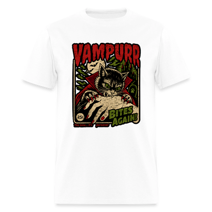 Vampurr Bites Again Shirt - white