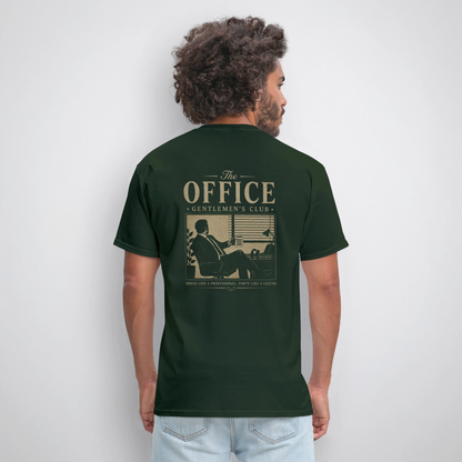 "The Office" Gentlemen's Club Tee - forest green