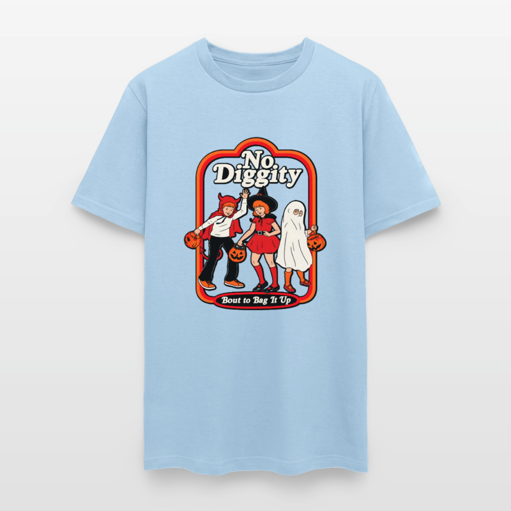 No Diggity Shirt - powder blue
