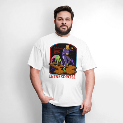 Exorcise the Demons Shirt - white