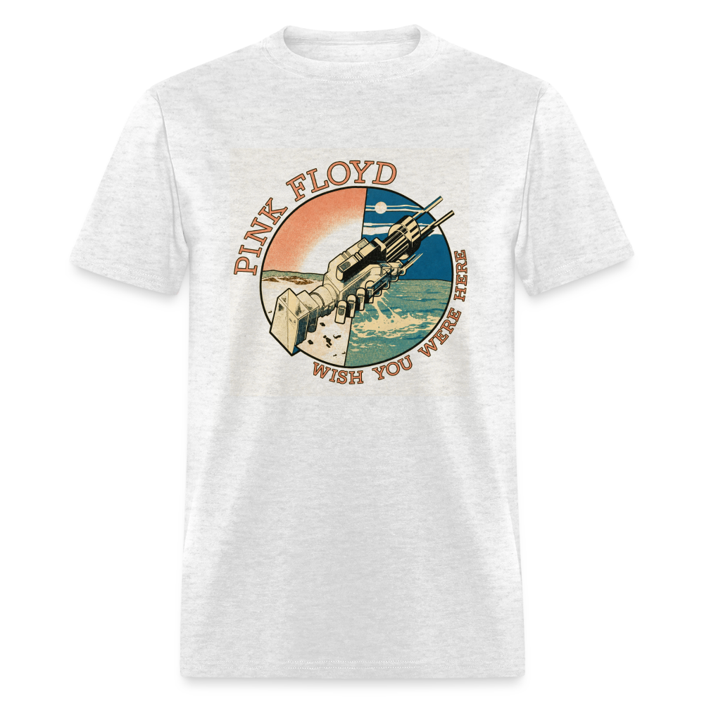 Wish You Were Here Shirt - light heather gray