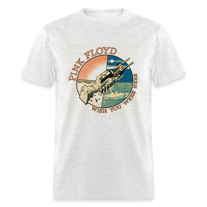 Wish You Were Here Shirt - light heather gray