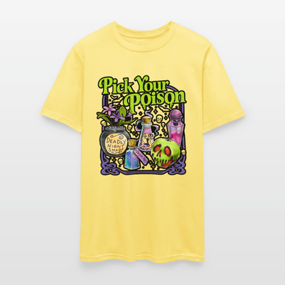 Pick Your Poison Shirt - cornsilk