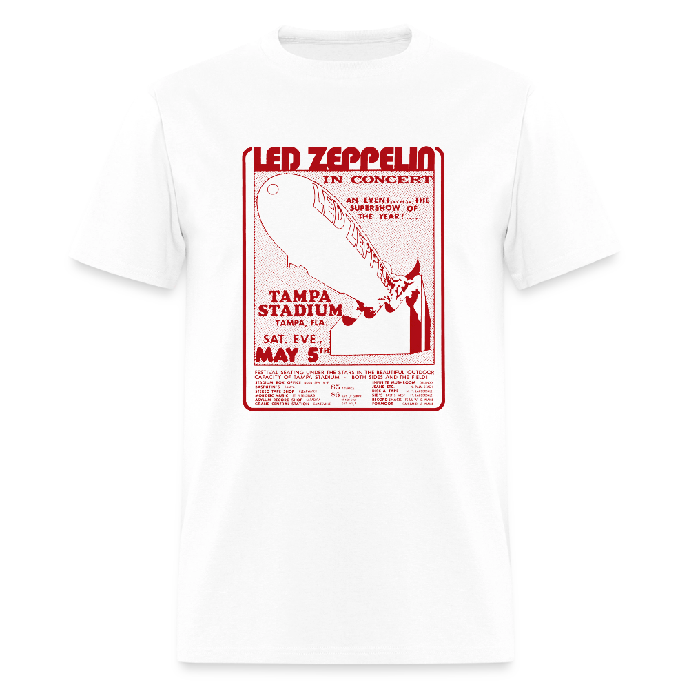 Zeppelin Tampa Stadium Shirt - white