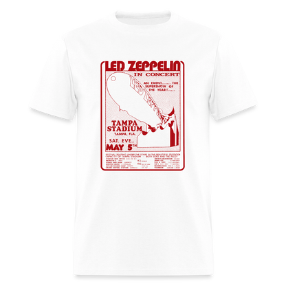 Zeppelin Tampa Stadium Shirt - white