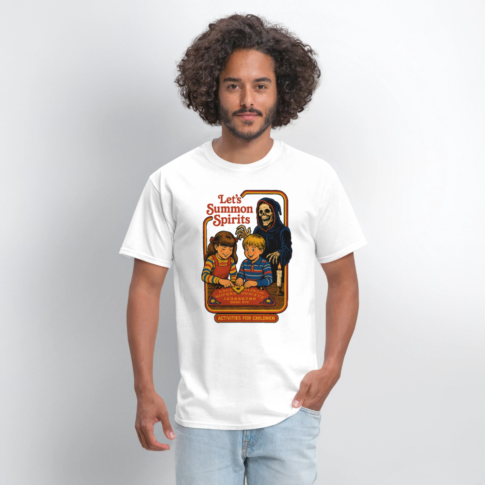 Let's Summon Spirits Shirt - white