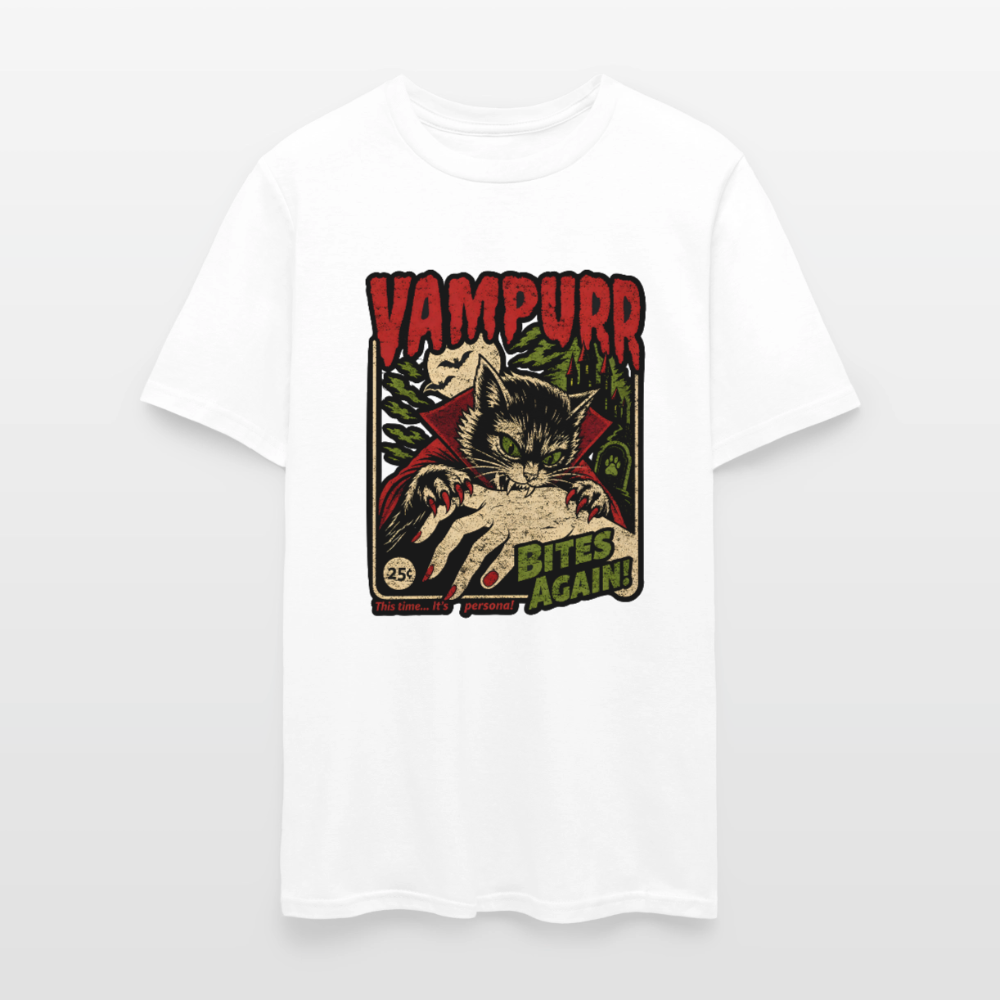 Vampurr Bites Again Shirt - white