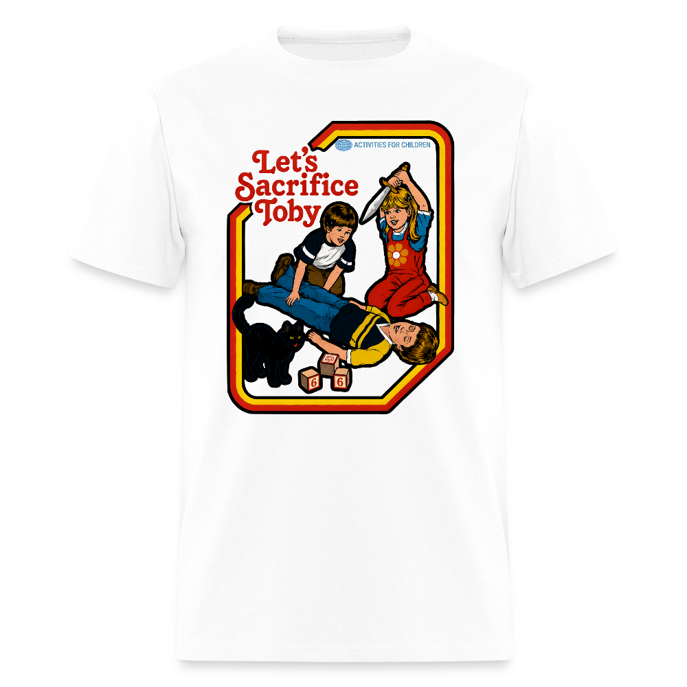 Sacrifice Toby Shirt - white