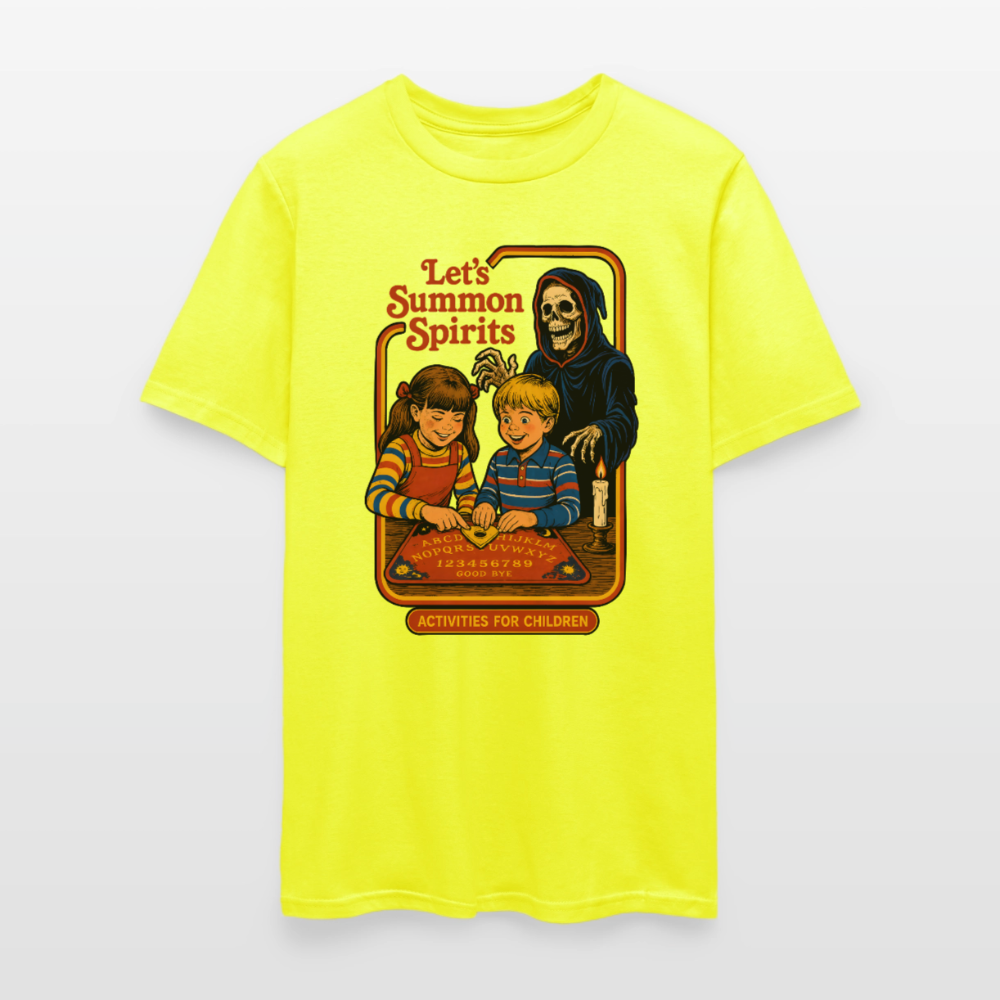 Let's Summon Spirits Shirt - safety green