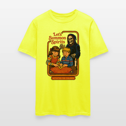 Let's Summon Spirits Shirt - safety green