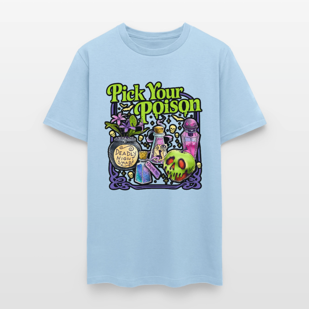 Pick Your Poison Shirt - powder blue
