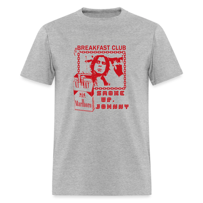 "Smoke Up Johnny" Shirt - heather gray