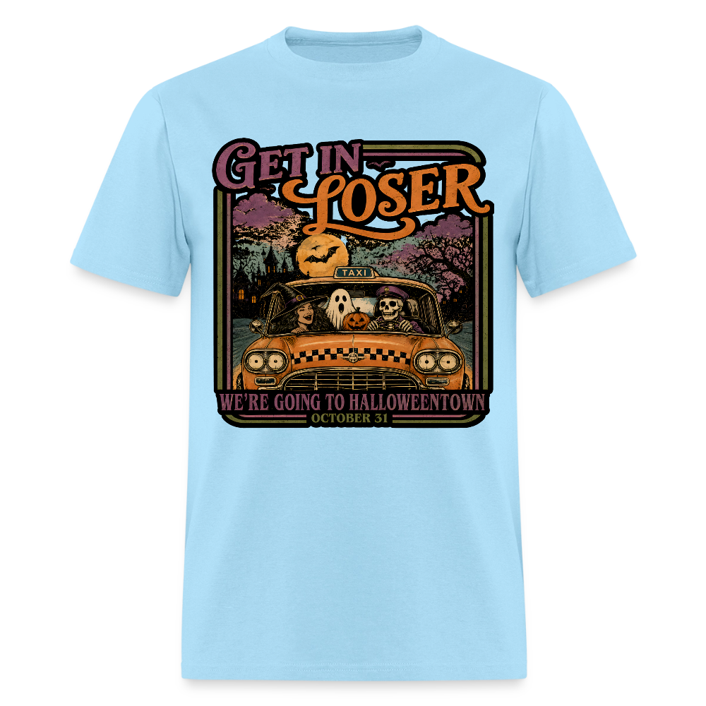 Get in Loser Shirt - powder blue