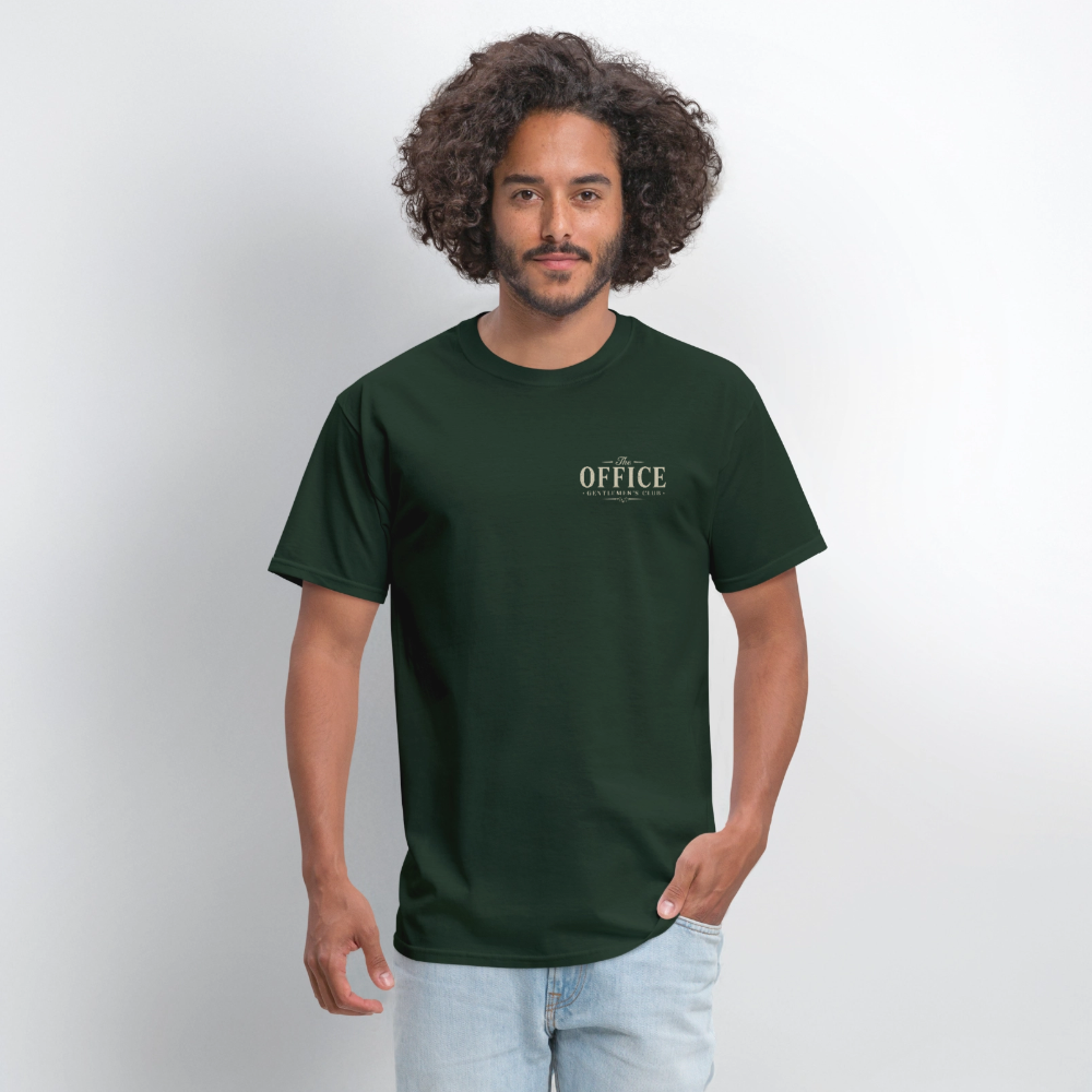 "The Office" Gentlemen's Club Tee - forest green