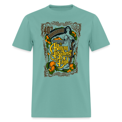 Allman Brothers 40th Shirt - aquatic