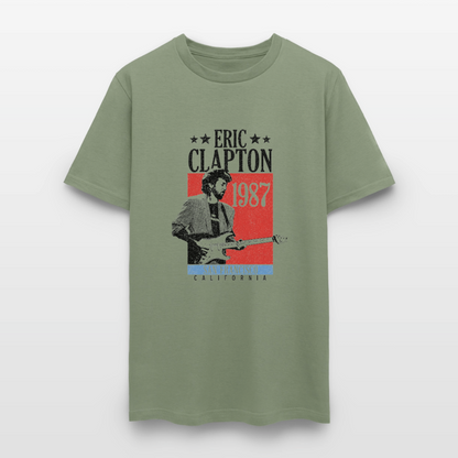 Clapton 1987 Tour Shirt - military green