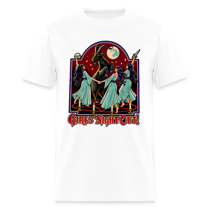Girl's Night Out Shirt - white