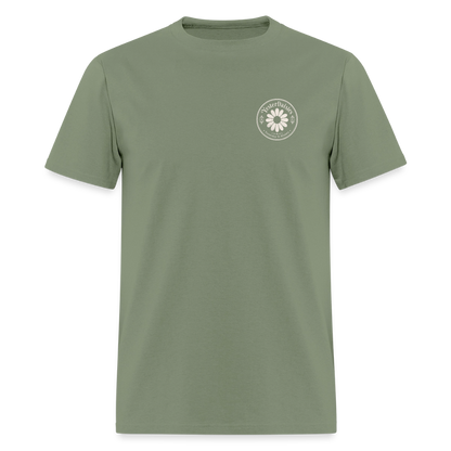 Oopsie Daisies Shirt - military green