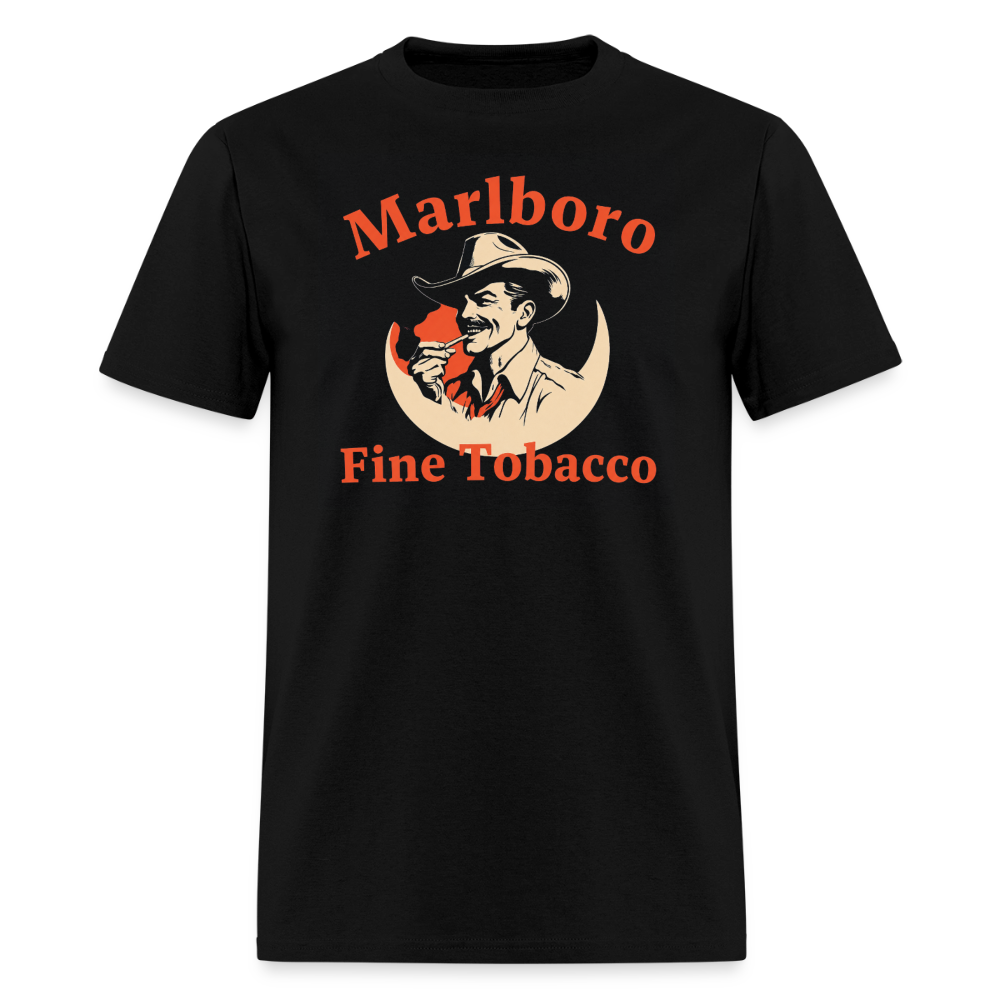 Marlboro Man in the Moon Shirt - black