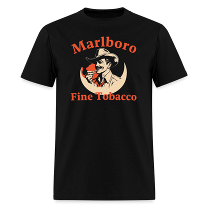 Marlboro Man in the Moon Shirt - black