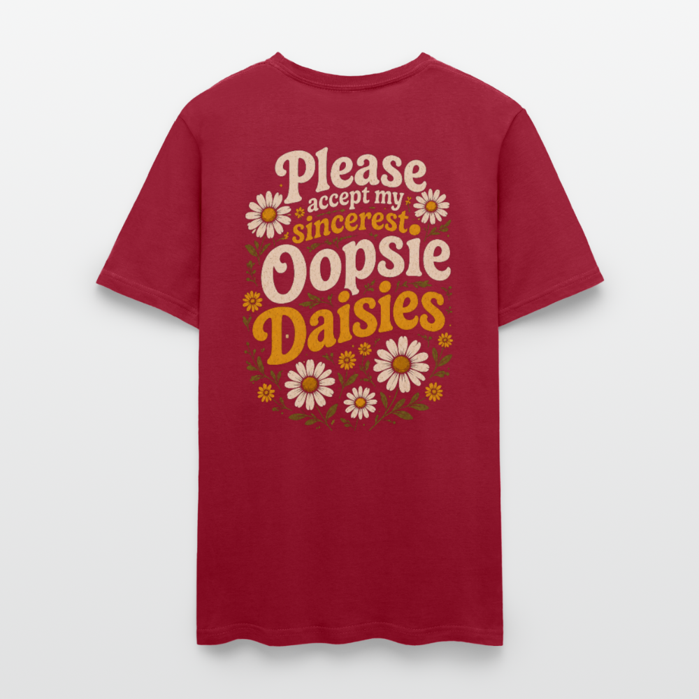 Oopsie Daisies Shirt - true red