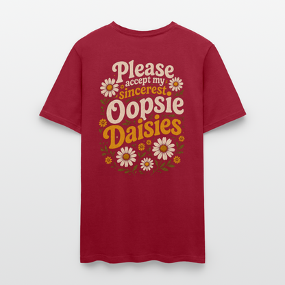 Oopsie Daisies Shirt - true red
