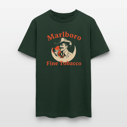 Marlboro Man in the Moon Shirt - forest green