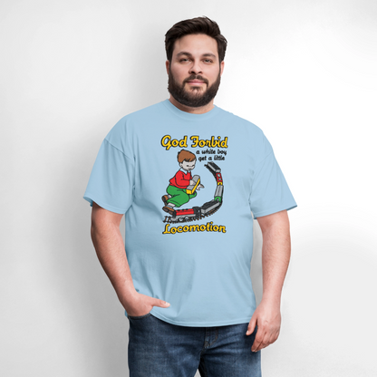 LocoMotion Shirt - powder blue