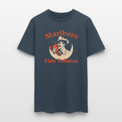 Marlboro Man in the Moon Shirt -  blue dusk