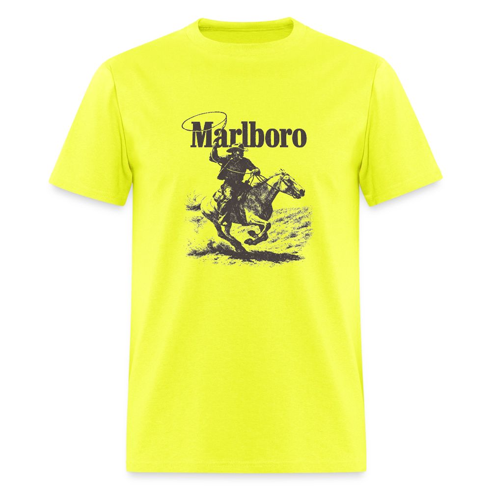 Marlboro Rodeo Shirt - safety green