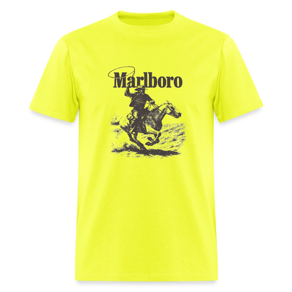 Marlboro Rodeo Shirt - safety green