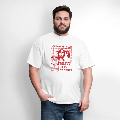 "Smoke Up Johnny" Shirt - white