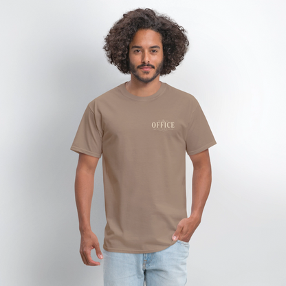 "The Office" Gentlemen's Club Tee - safari