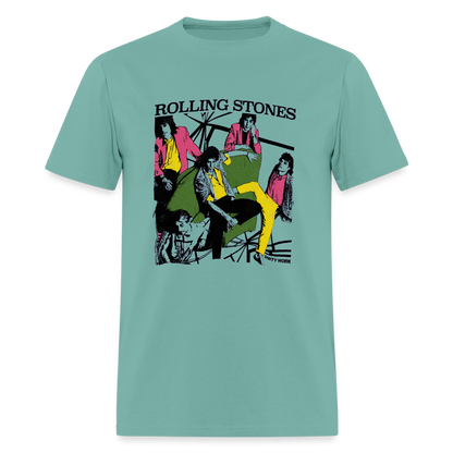 Rolling Stones Shirt - aquatic