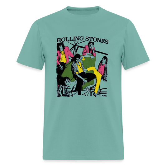 Rolling Stones Shirt - aquatic