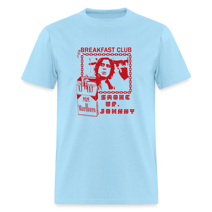 "Smoke Up Johnny" Shirt - powder blue