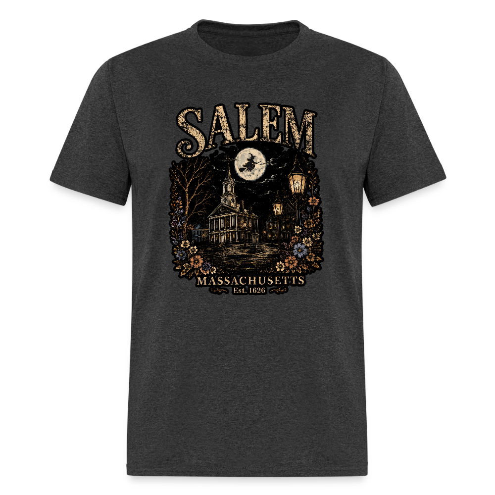 Salem Mass. Shirt - heather black