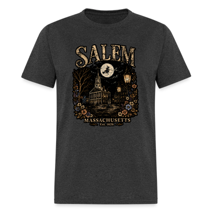 Salem Mass. Shirt - heather black
