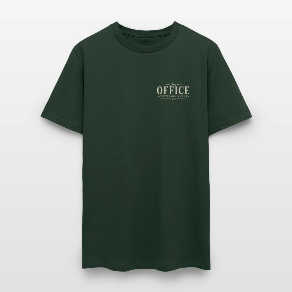 "The Office" Gentlemen's Club Tee - forest green